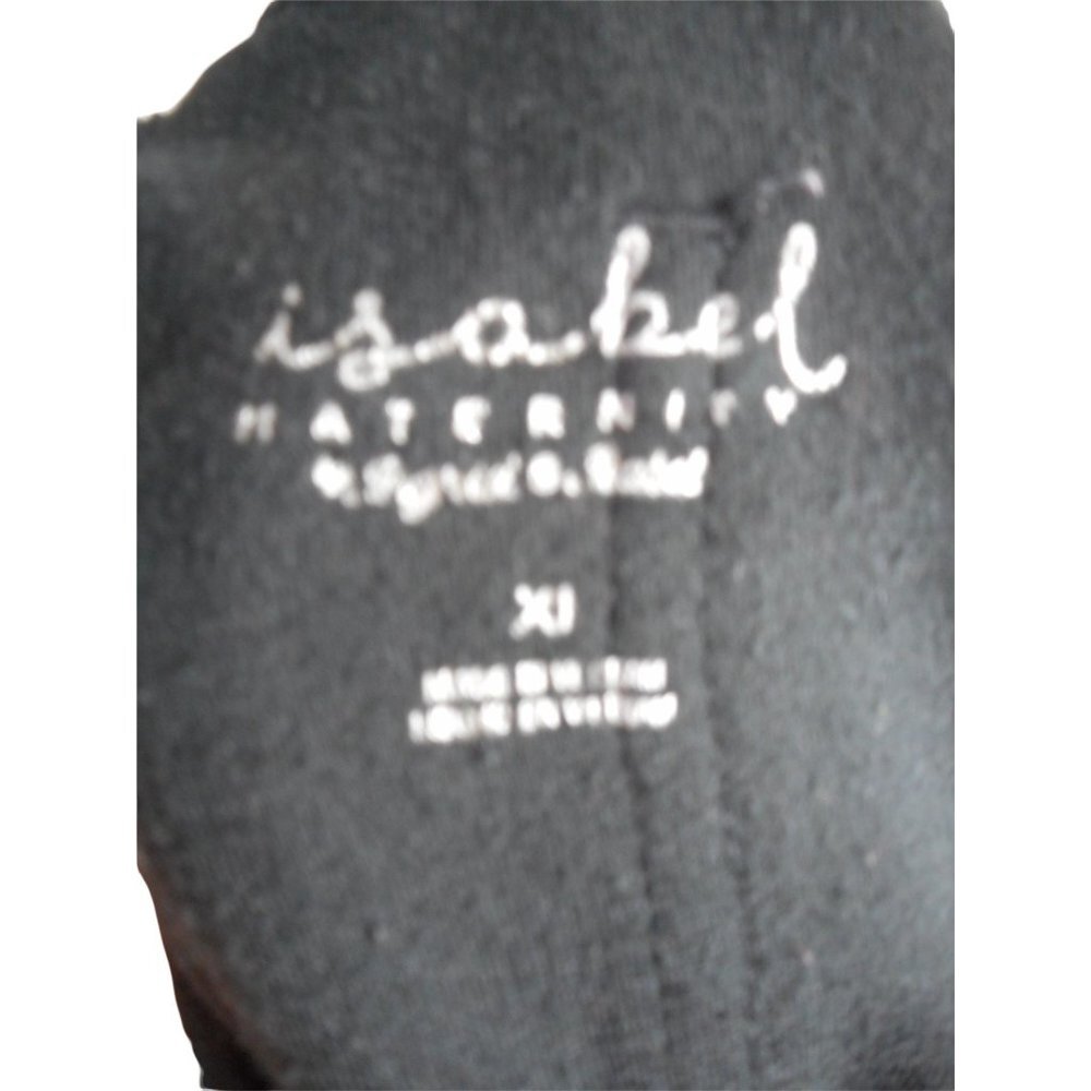 Isabel Maternity Ponte Pocket Maternity Legging Crossover Panel pull on Sz XL - Picture 2 of 8